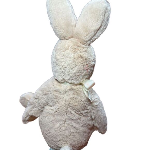 DOUGLAS BABY BUNNY PLUMPIE LIGHT BROWN CREAM BUNNY RABBIT PLUSH SOFT LOVEY - Picture 2 of 8